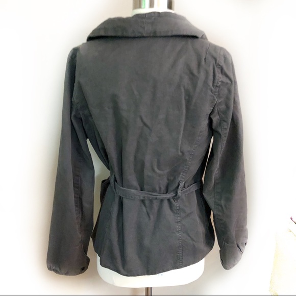 GAP asymmetrical zip khaki utility jacket size XS - Picture 4 of 5